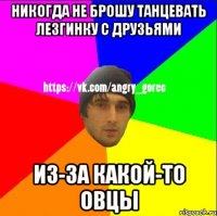 никогда не брошу танцевать лезгинку с друзьями из-за какой-то овцы