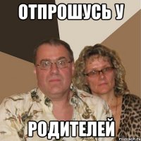 отпрошусь у родителей