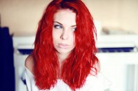 Создать мем Красноволосые девушки превосходн