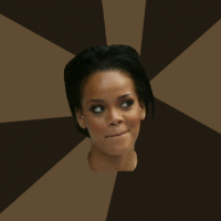 Создать мем witty rih