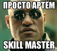 Просто Артём Skill MAster