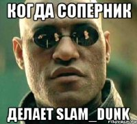 КОГДА СОПЕРНИК ДЕЛАЕТ SLAM_DUNK