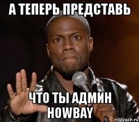 а теперь представь что ты админ howbay