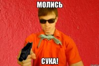 МОЛИСЬ СУКА!