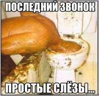 Последний звонок простые слёзы...