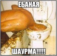 ебаная ШАУРМА!!!!!