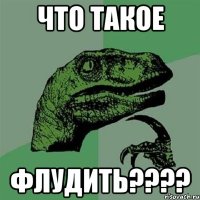 что такое Флудить????