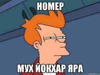 НОМЕР МУХ ЙОКХАР ЯРА