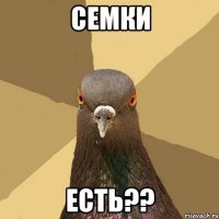 Семки есть??