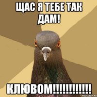 щас я тебе так дам! КЛЮВОМ!!!!!!!!!!!!