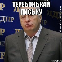 Теребонькай письку 