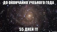 До окончания учебного года 55 дней !!!