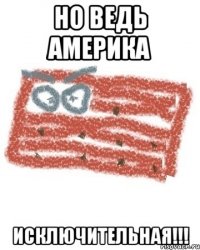 но ведь америка исключительная!!!