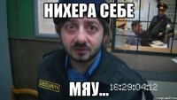 нихера себе мяу...