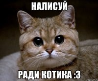 Налисуй Ради котика :3