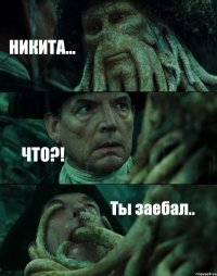 НИКИТА... ЧТО?! Ты заебал..