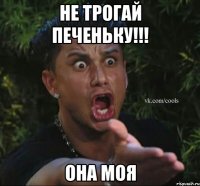 Не трогай печеньку!!! ОНА МОЯ