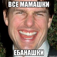 все мамашки ебанашки