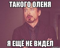 Такого оленя Я ещё не видел