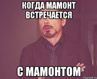 Когда мамонт встречается с мамонтом