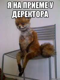 Я на приеме у деректора 