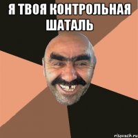 я твоя контрольная шаталь 