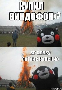 купил виндофон 