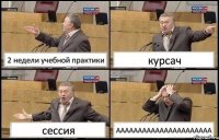 2 недели учебной практики курсач сессия АААААААААААААААААААААА