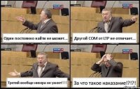 Один постоянно найти не может... Другой COM от LTP не отличает... Третий вообще нихера не умеет!!!! За что такое наказание!?!?!