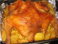 Создать мем курица