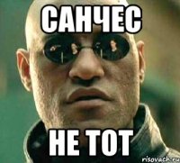 Санчес Не тот