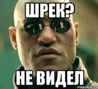 Шрек? Не видел