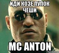 Иди козе пупок чеши Mc Anton