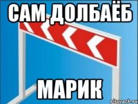 сам долбаёб марик