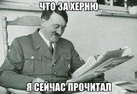 ЧТО ЗА ХЕРНЮ Я СЕЙЧАС ПРОЧИТАЛ