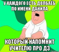 у каждого есть долбаёб по имени Данила который напомнит учителю про дз