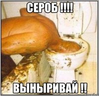 Сероб !!!! Выныривай !!