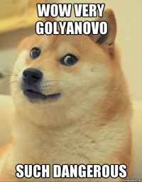 Wow very Golyanovo Such dangerous