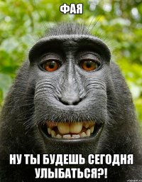 Фая Ну ты будешь сегодня улыбаться?!