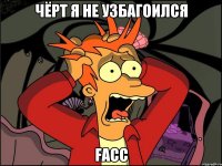 чёрт я не узбагоился facc