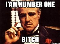 I'am number one Bitch
