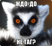 ждо-до не таг?