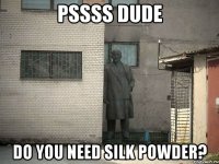 Pssss dude Do you need silk powder?