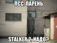 Псс, парень stalker 2, надо?