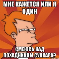 МНЕ КАЖЕТСЯ ИЛИ Я ОДИН СМЕЮСЬ НАД ПОХАДНИКОМ Сункара?