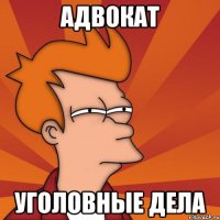 адвокат уголовные дела