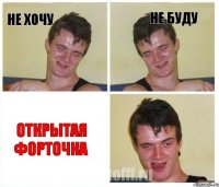 не хочу не буду открытая форточка