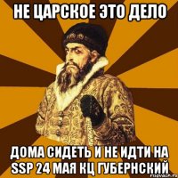 НЕ ЦАРСКОЕ ЭТО ДЕЛО ДОМА СИДЕТЬ И НЕ ИДТИ НА SSP 24 МАЯ КЦ ГУБЕРНСКИЙ