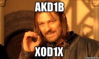 AKd1B xod1x