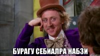  Бурагу себиалра набзи